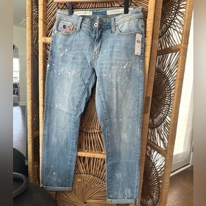 NWT Anthropologie Slim Boyfriend Jeans